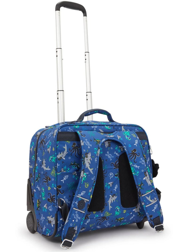 Cartable à ruedas motivo undersea party kipling Azul Negro - Kiabi