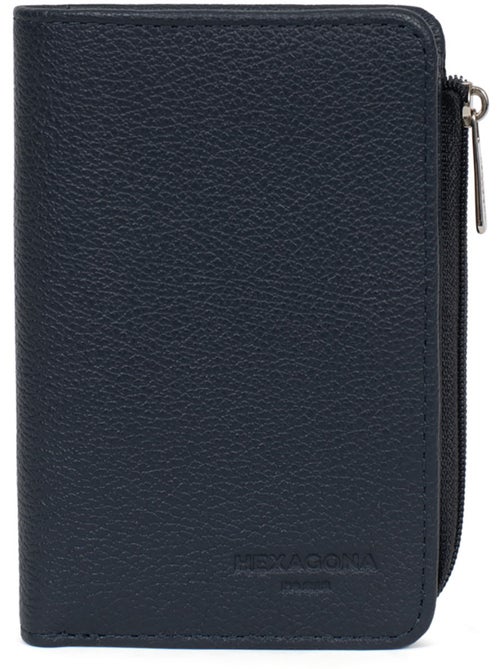 Cartera - 1 pliegue - Detener RFID - Cuero CONFORT - Kiabi