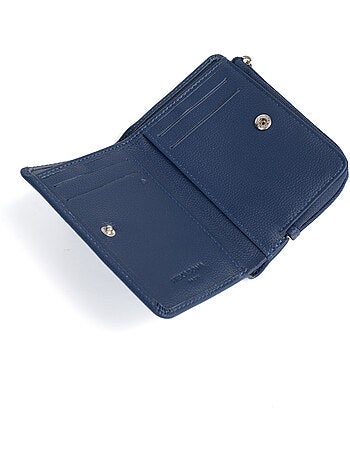 Cartera - 1 pliegue - detener rfid - cuero confort