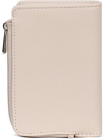 Cartera - 1 pliegue - Detener RFID - Cuero CONFORT