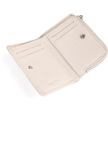 Cartera - 1 pliegue - Detener RFID - Cuero CONFORT