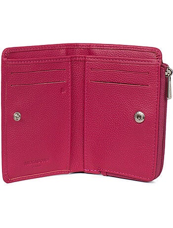 Cartera - 1 pliegue - Detener RFID - Cuero CONFORT