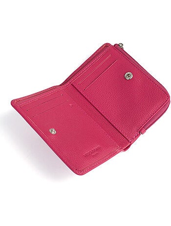 Cartera - 1 pliegue - Detener RFID - Cuero CONFORT
