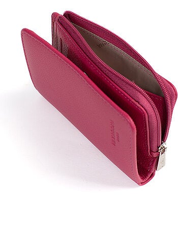 Cartera - 1 pliegue - Detener RFID - Cuero CONFORT