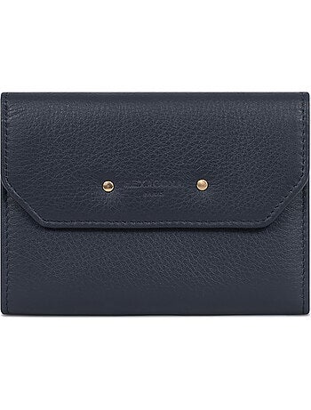 Cartera - 1 pliegue - detener rfid - cuero de vaca taima