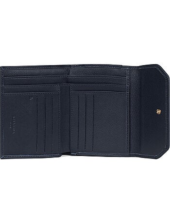 Cartera - 1 pliegue - detener rfid - cuero de vaca taima
