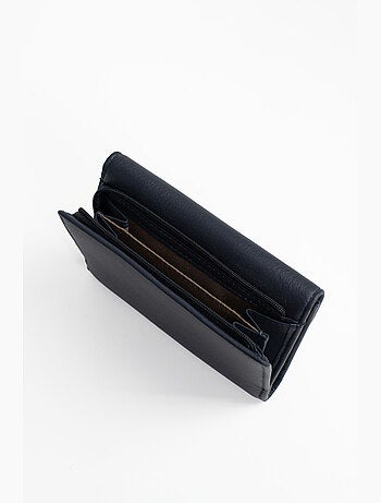 Cartera - 1 pliegue - detener rfid - cuero de vaca taima