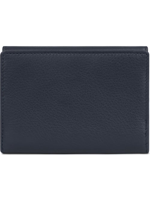 Cartera - 1 pliegue - Detener RFID - Cuero de vaca TAIMA - Kiabi