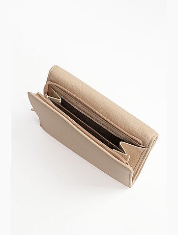 Cartera - 1 pliegue - Detener RFID - Cuero de vaca TAIMA