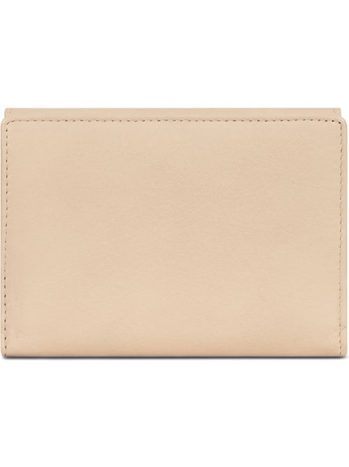 Cartera - 1 pliegue - Detener RFID - Cuero de vaca TAIMA - Kiabi