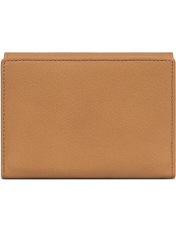 Cartera - 1 pliegue - detener rfid - cuero de vaca taima