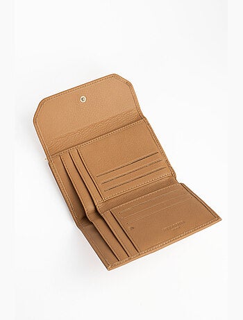 Cartera - 1 pliegue - detener rfid - cuero de vaca taima