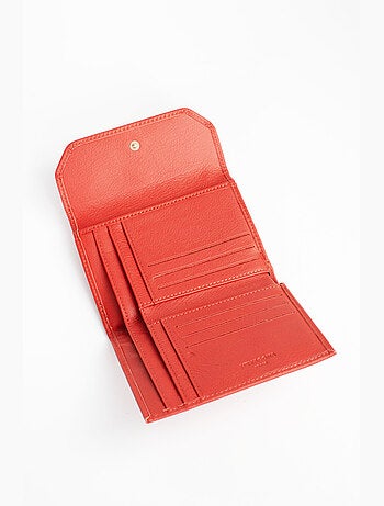 Cartera - 1 pliegue - detener rfid - cuero de vaca taima