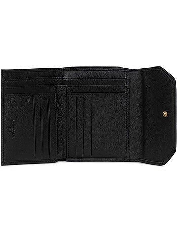 Cartera - 1 pliegue - detener rfid - cuero de vaca taima