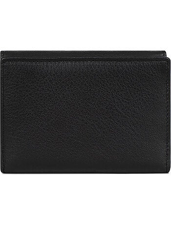 Cartera - 1 pliegue - detener rfid - cuero de vaca taima