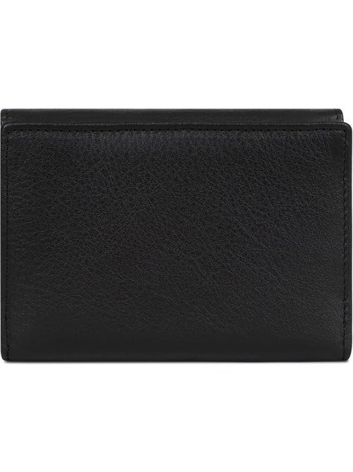 Cartera - 1 pliegue - Detener RFID - Cuero de vaca TAIMA - Kiabi