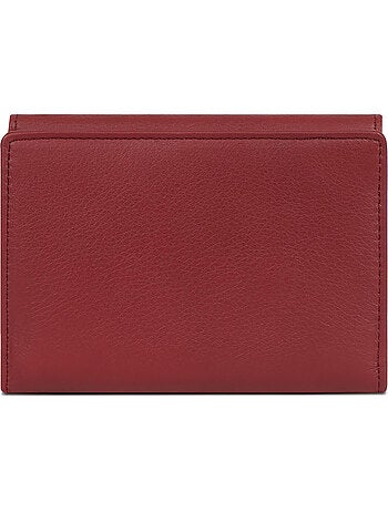 Cartera - 1 pliegue - Detener RFID - Cuero de vaca TAIMA