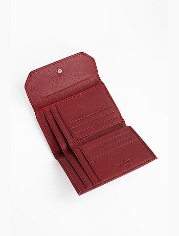 Cartera - 1 pliegue - Detener RFID - Cuero de vaca TAIMA