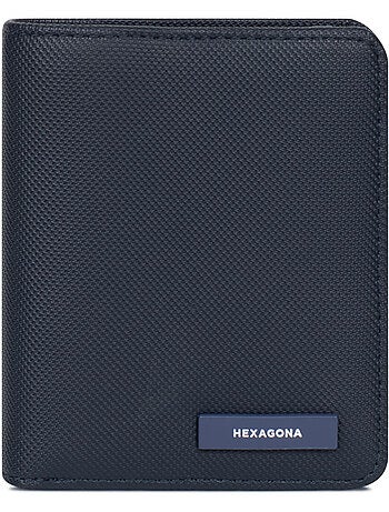 Cartera - 1 pliegue - detener rfid joyce hexagona