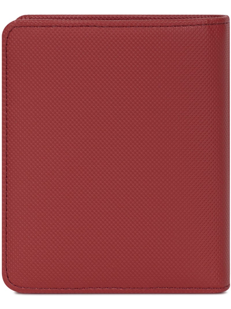 Cartera - 1 pliegue - detener rfid joyce hexagona Rojo oscuro - Kiabi