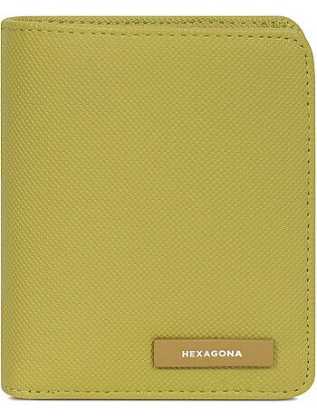Cartera - 1 pliegue - detener rfid joyce hexagona
