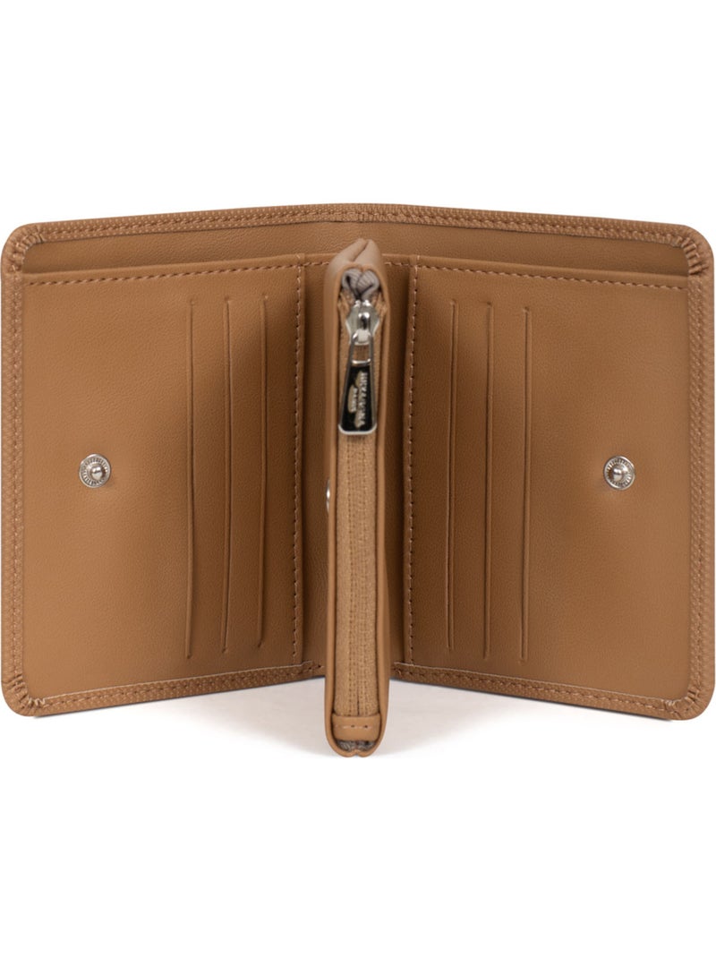 Cartera - 1 pliegue - Detener RFID JOYCE Marrón claro - Kiabi
