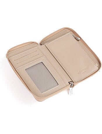 Cartera - 1 pliegue - detener rfid nila