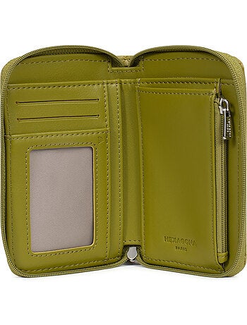 Cartera - 1 pliegue - detener rfid nila