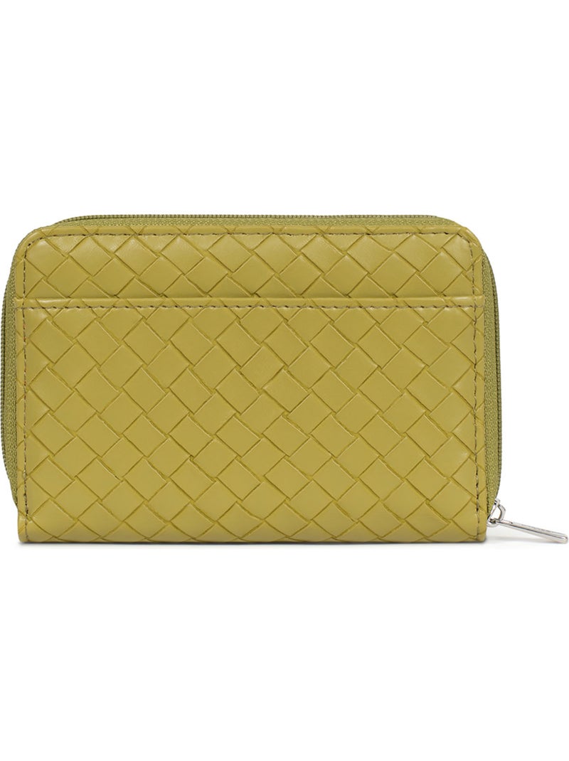 Cartera - 1 pliegue - Detener RFID NILA Verde claro - Kiabi