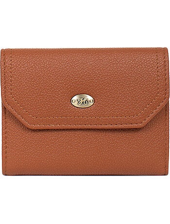 Cartera - 1 pliegue - detener rfid ronda