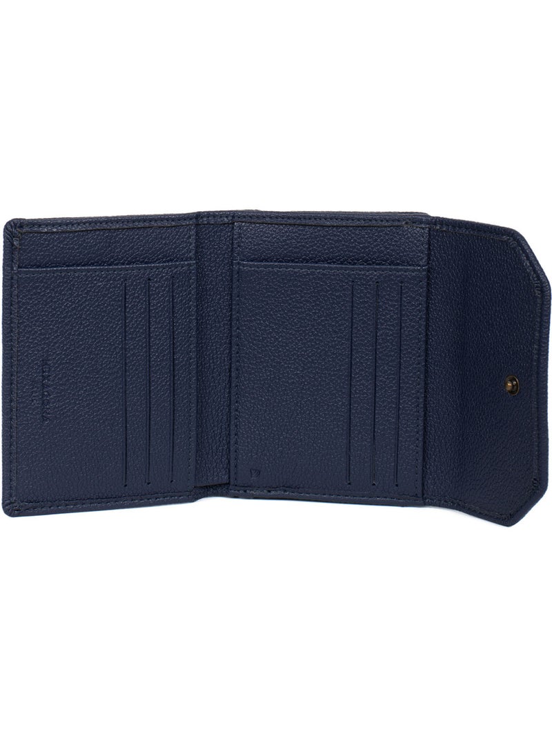 Cartera - 1 pliegue - detener rfid ronda hexagona Azul marino - Kiabi