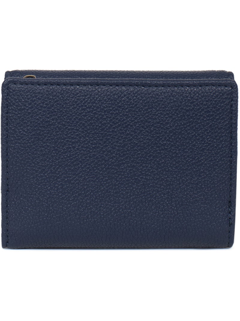Cartera - 1 pliegue - detener rfid ronda hexagona Azul marino - Kiabi