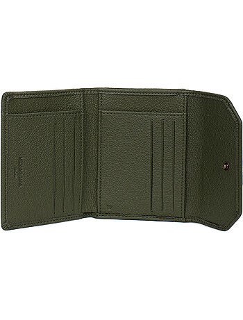 Cartera - 1 pliegue - detener rfid ronda hexagona