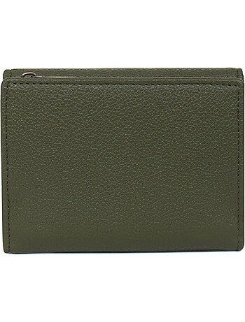 Cartera - 1 pliegue - detener rfid ronda hexagona