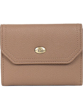 Cartera - 1 pliegue - detener rfid ronda