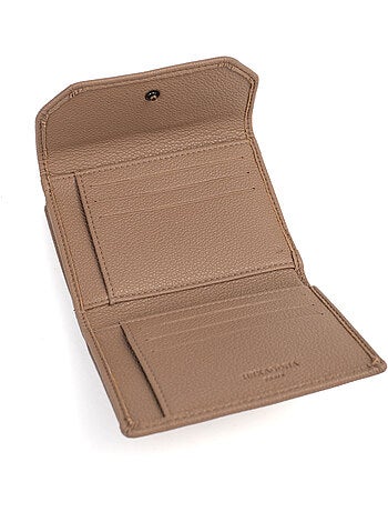 Cartera - 1 pliegue - detener rfid ronda