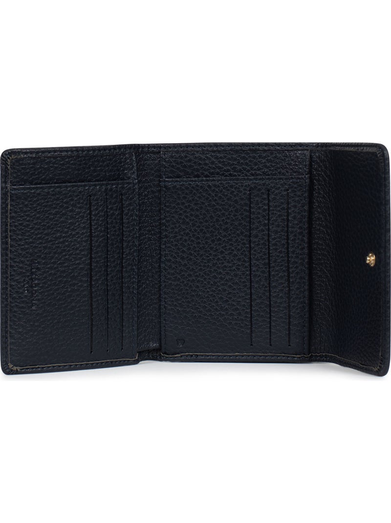 Cartera - 1 pliegue - detener rfid zora hexagona Azul noche - Kiabi
