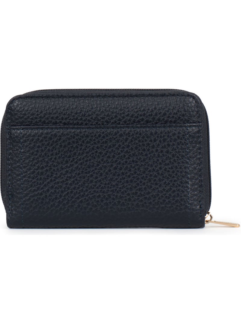 Cartera - 1 pliegue - detener rfid zora hexagona Azul noche - Kiabi