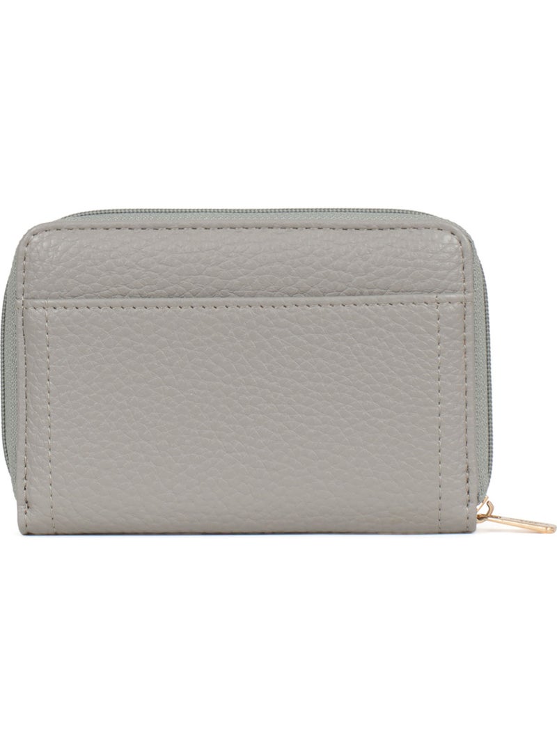 Cartera - 1 pliegue - detener rfid zora hexagona Gris claro - Kiabi