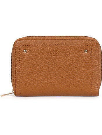 Cartera - 1 pliegue - detener rfid zora hexagona