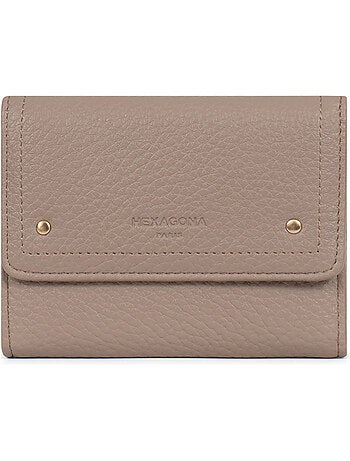 Cartera - 1 pliegue - detener rfid zora hexagona