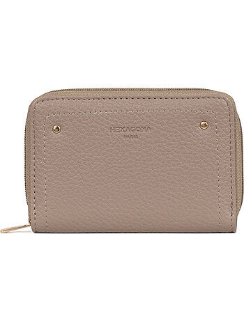 Cartera - 1 pliegue - detener rfid zora hexagona