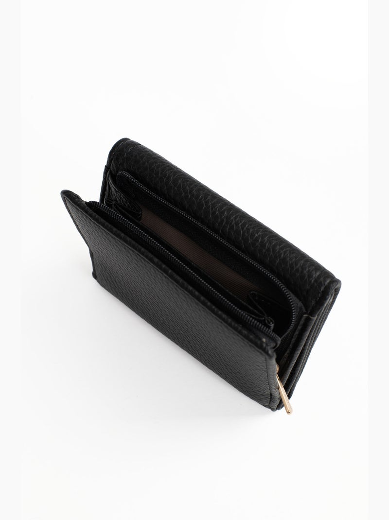 Cartera - 1 pliegue - Detener RFID ZORA Negro - Kiabi