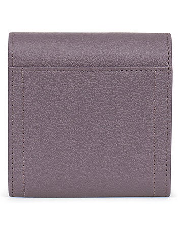 Cartera - 2 pliegues - Detener RFID - Cuero LUNA