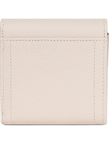 Cartera - 2 pliegues - Detener RFID - Cuero LUNA