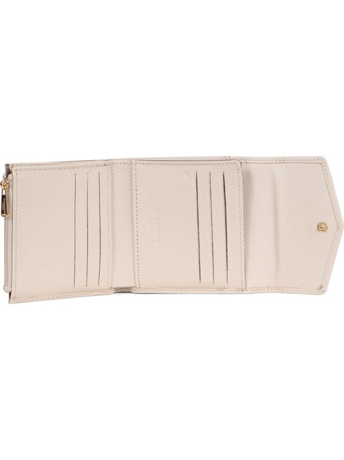 Cartera - 2 pliegues - Detener RFID - Cuero LUNA - Kiabi
