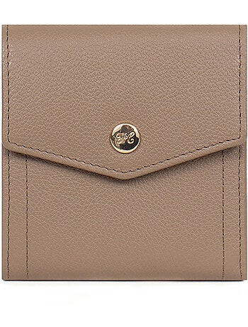 Cartera - 2 pliegues - Detener RFID - Cuero LUNA