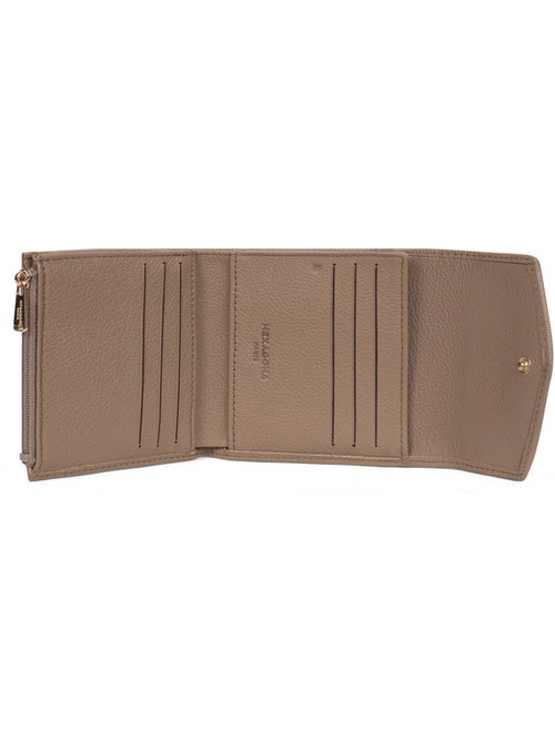 Cartera - 2 pliegues - Detener RFID - Cuero LUNA - Kiabi