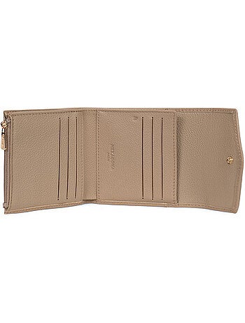 Cartera - 2 pliegues - Detener RFID - Cuero LUNA