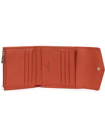 Cartera - 2 pliegues - Detener RFID - Cuero LUNA